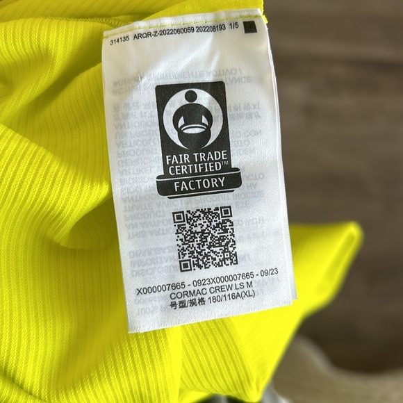 Arc’teryx Cormac Crew Long Sleeve shirt size XL - Picture 7 of 8